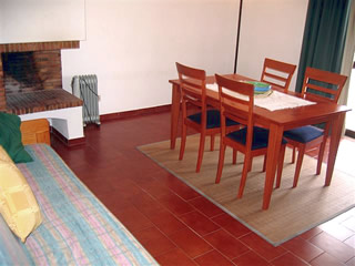 Sala com lareira