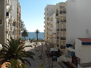 perto da praia