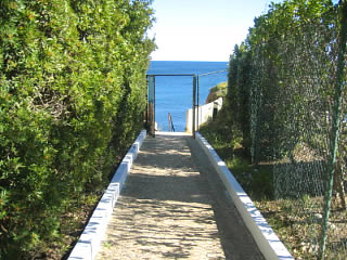 acesso directo a praia